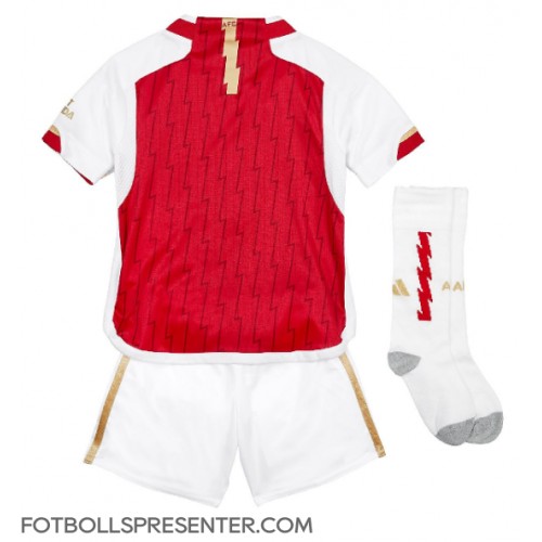 Arsenal Hemmatröja Barn 2023-24 Kortärmad (+ korta byxor)